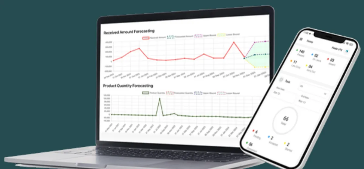Checbox dashboard on laptop and mobile